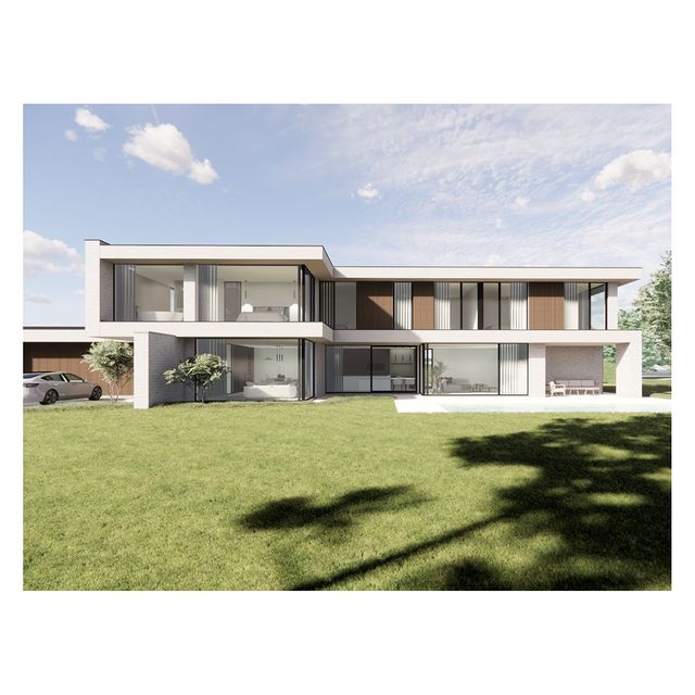 PROJECT - Villa HABA

Het perceel, met zicht op een bos en een natuurlijke omgeving, nodigt uit om een woning te bouwen met grote raampartijen zodat je vanuit elke ruimte kan genieten van de natuur rond het perceel.

Architecture and interior design by CH-Architecten
Rendering by CH-Architecten #charchitecten

#belgianarchitecture #warmmaterials #archilovers #belgischearchitectuur #archdaily #villa #casa #highendafwerking #betonlook #betonlook #concretedesign #woodendetails