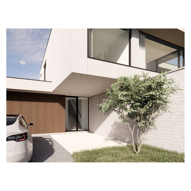 PROJECT - Villa HABA

De inkom van de woning situeert zich onder het uitkragende volume van de verdieping. De glazen inkomdeur en de steellook deur naar de leefruimte geven de inkom een lichte uitstraling.

Architecture and interior design by CH-Architecten
Rendering by CH-Architecten #charchitecten

#belgianarchitecture #warmmaterials #archilovers #belgischearchitectuur #archdaily #villa #casa #highendafwerking #betonlook #betonlook #concretedesign #woodendetails #warmmaterials #villa #highendafwerking #natuurlijklichtinval #itsallinthedetails #archilovers #totaalconceptzonderzorgen #belgianarchitecture #archdaily #house #casa #highendarchitecture #baksteenarchitectuur #brickarchitecture