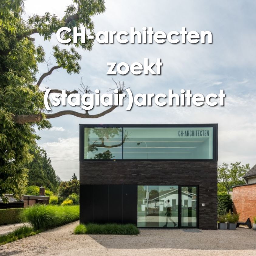 Vacature (stagiair) architect