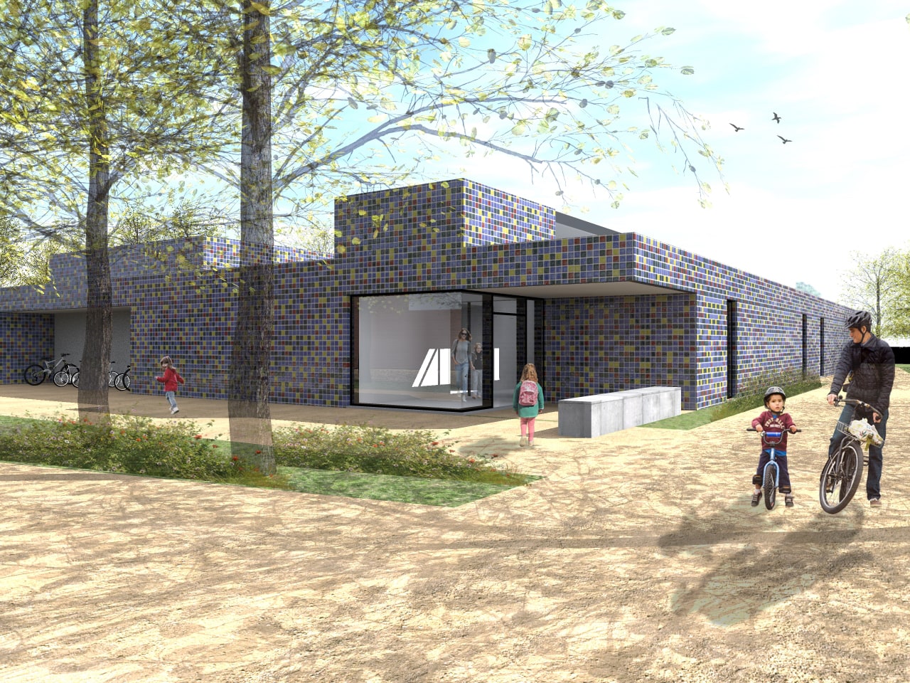 Nieuwbouw gebouw voor dagrecreatie, Sint-Niklaas